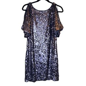 Aidan Mattox Sequin Dress